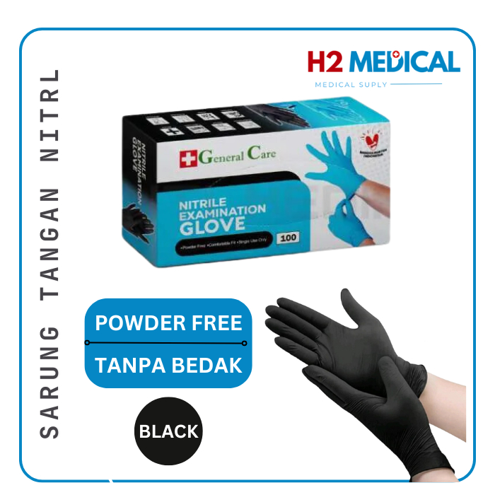 Jual Sarung Tangan Nitril GC Powder Free Examination Nitril Gloves Isi ...