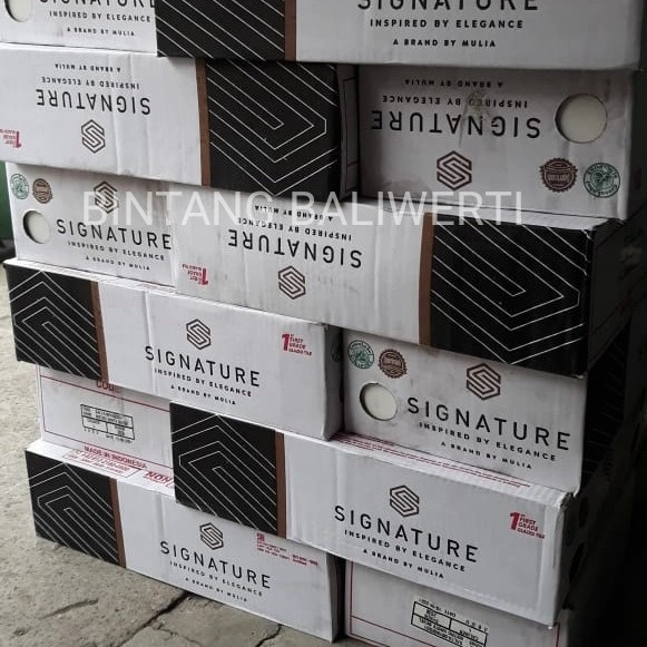 Jual Mulia Signature Bevel White 10x20 | Keramik 10x20 Putih Bevel ...