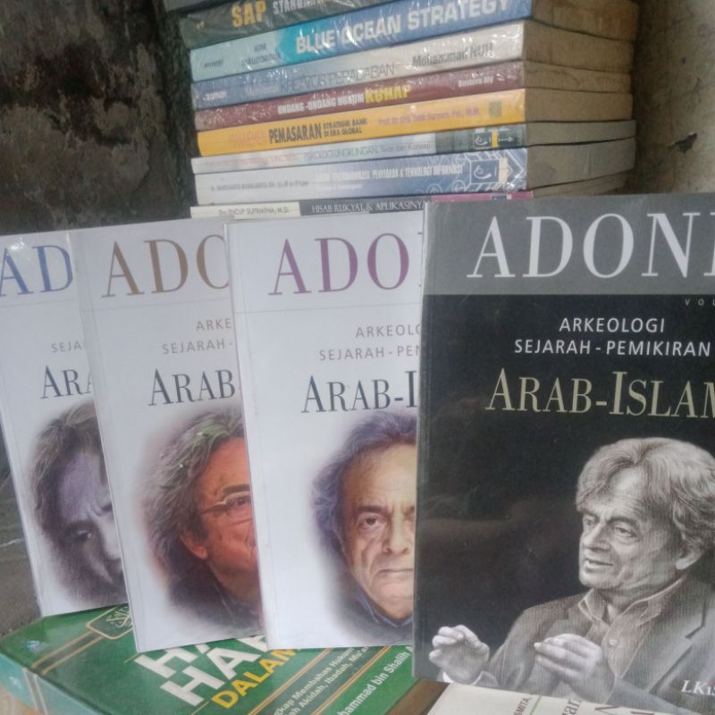 Jual SATU PAKET BUKU ADONIS ARKEOLOGI SEJARAH-PEMIKIRAN ARAB-ISLAM ...