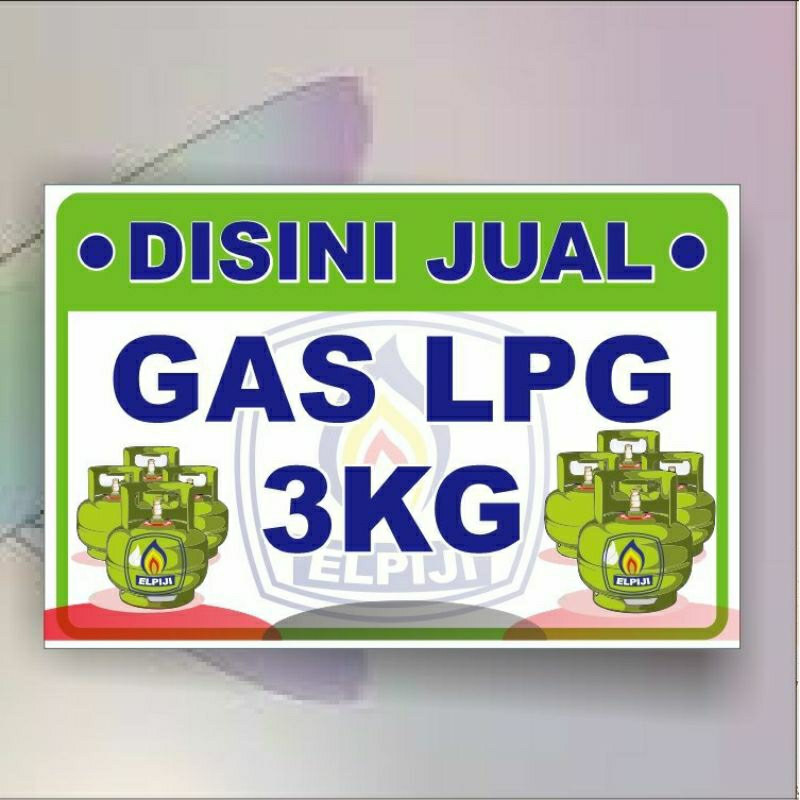 Jual stiker disini jual gas LPG 3kg | Shopee Indonesia