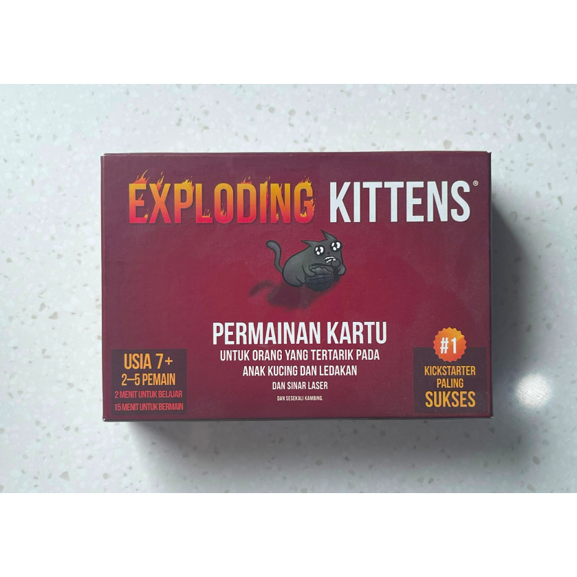 Jual Exploding Kittens Original Board Game Party Card Game | Shopee ...