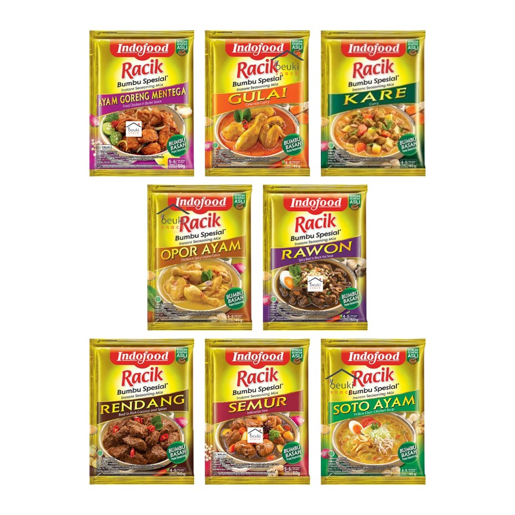 Jual Racik Bumbu Indofood Berbagai Varian Pilih Rasa | Shopee Indonesia