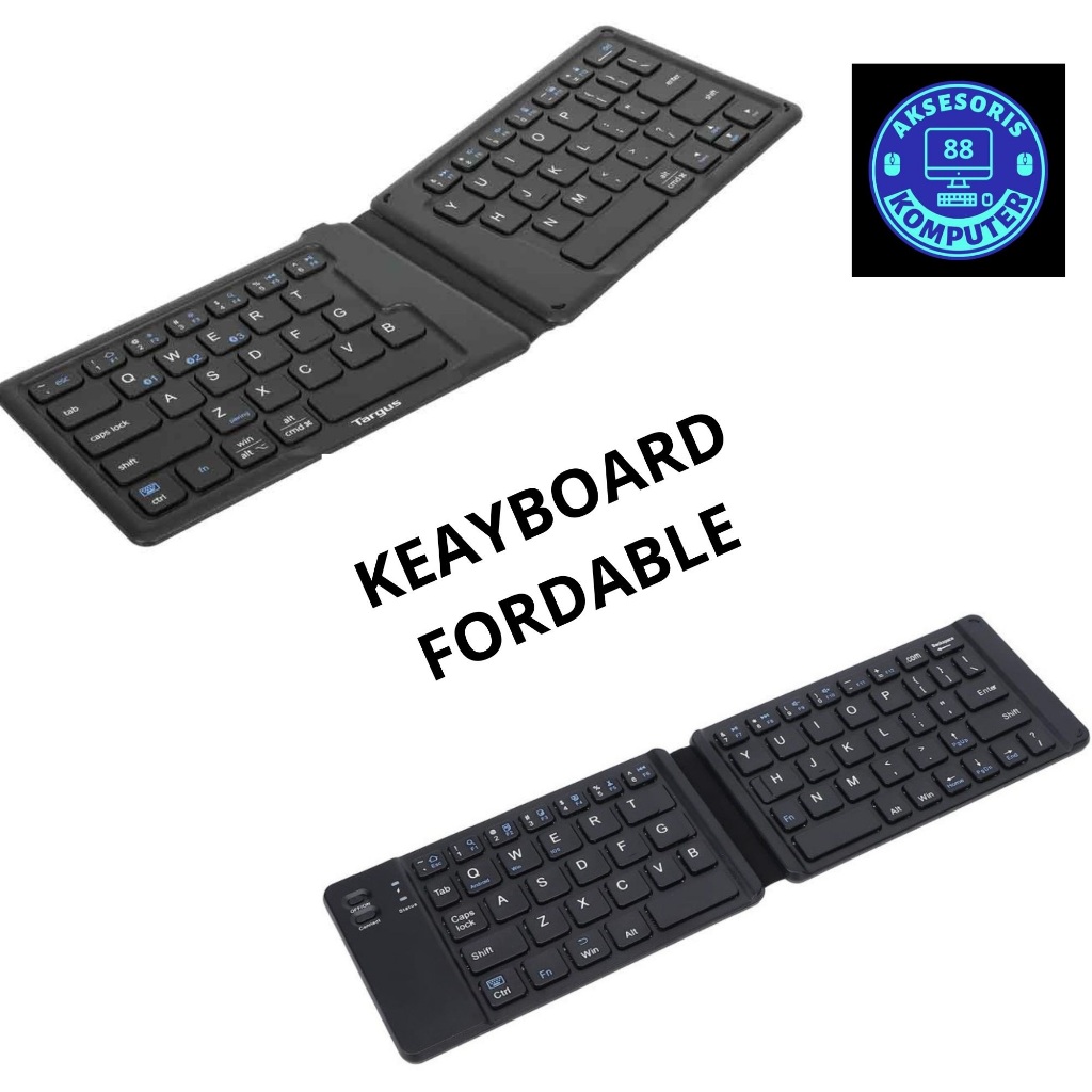 Jual KEAYBORD WIRELESS FORDABLE / KEYBOARD BLUETOOTH TIPE FORDABLE ...