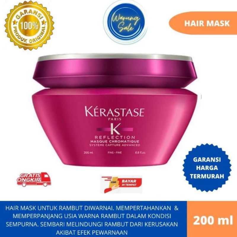 Jual KERASTASE MASQUE CHROMATIQUE 200 ML - MASKER RAMBUT DIWARNAI ...