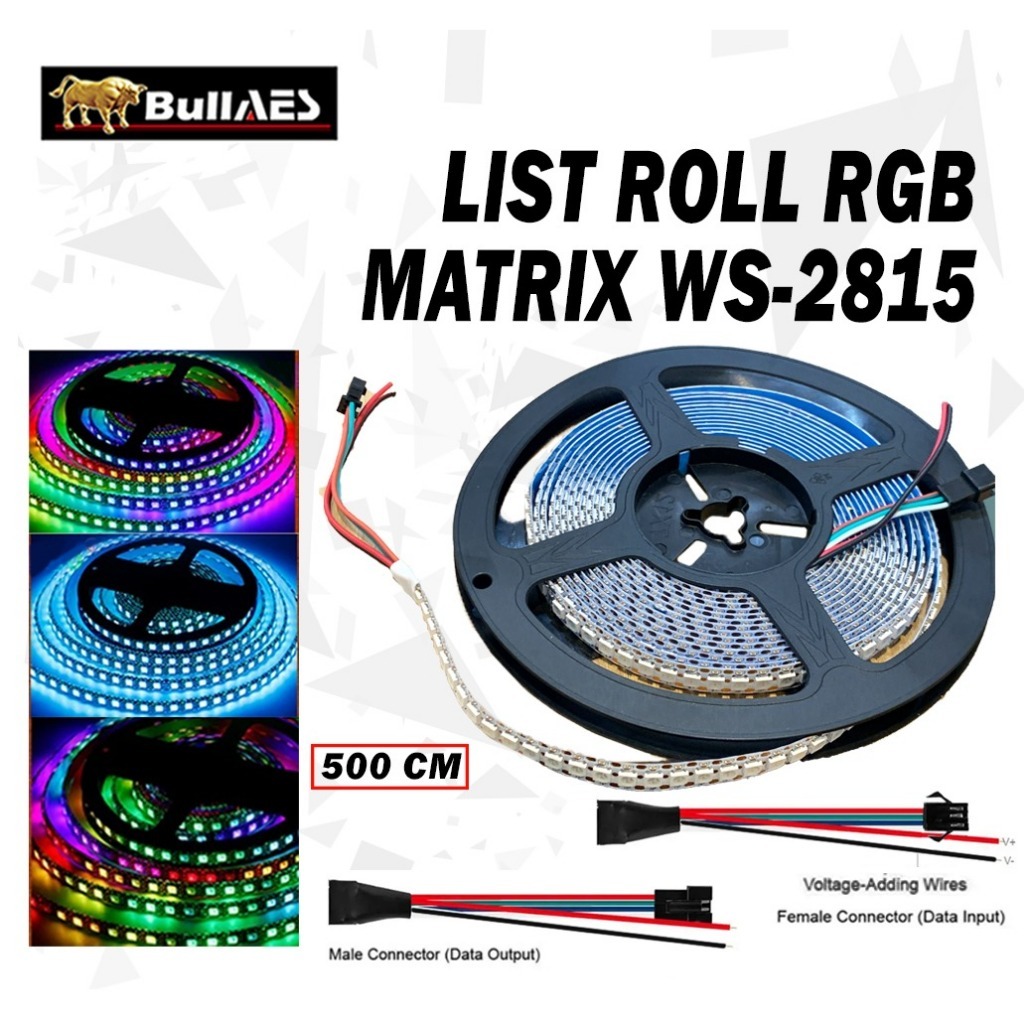 Jual List Roll RGB Matrix 1 Meter WS2815 5 Volt | Shopee Indonesia