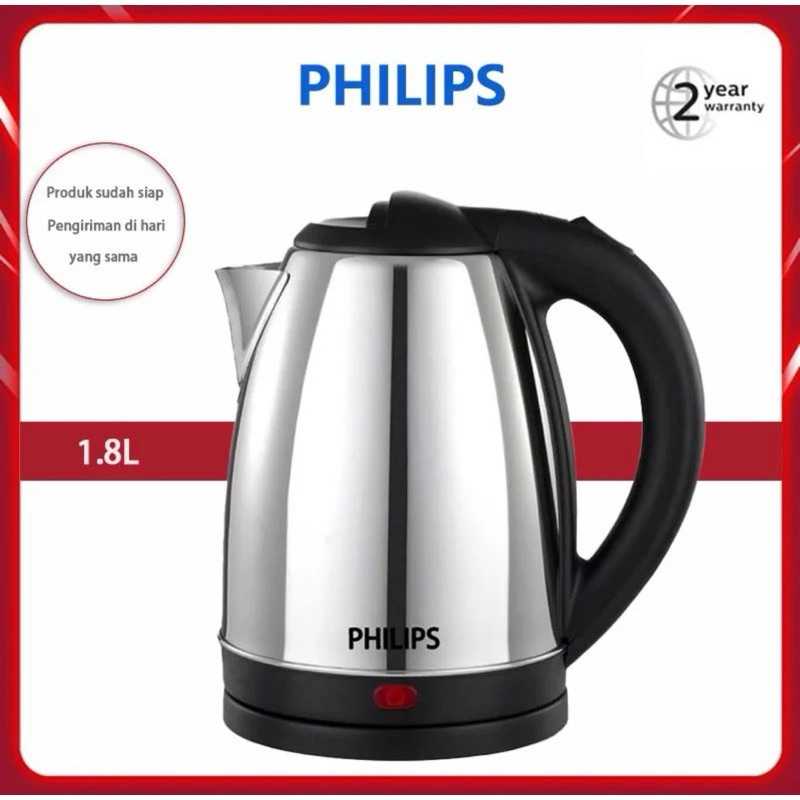 Jual Teco Listrik Philips Kettle Listrik Liter Watt Teko Listrik Pemanas Air Panas