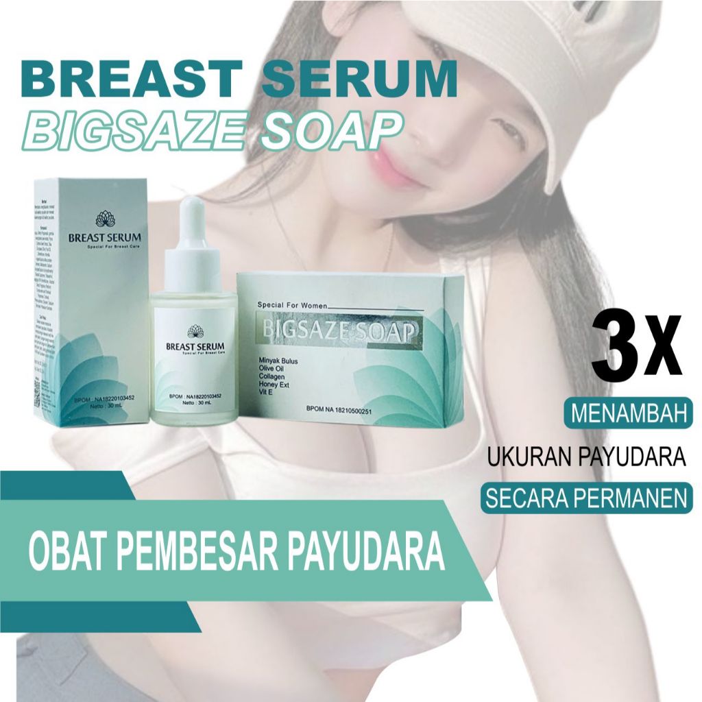 Jual [paket] Pembesar Dan Pengencang Payudara Ampuh Breast Serun