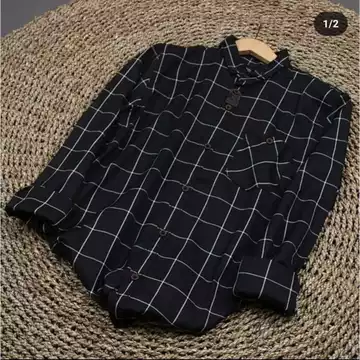 Kemeja Flanel Veterano Atasan Pria Wanita Kotak Garis Lengan Panjang Bahan Super