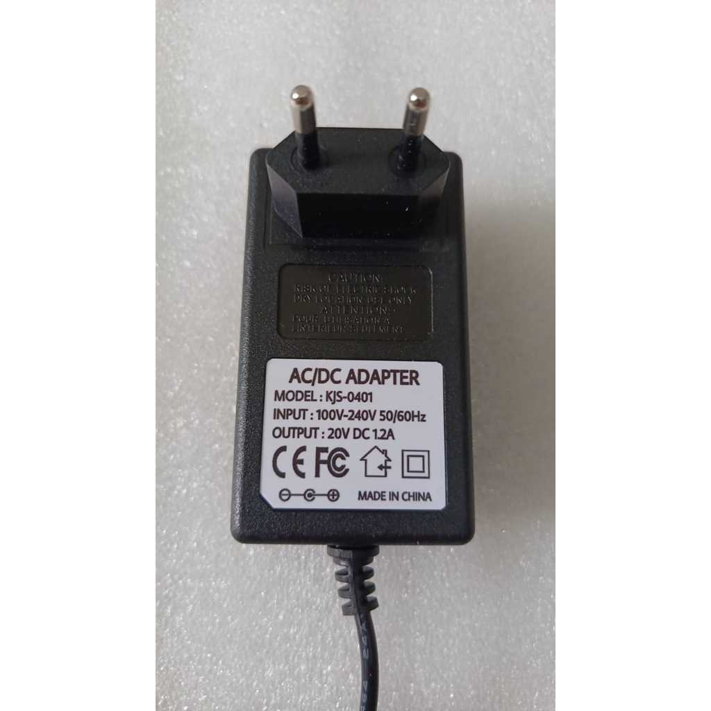 Jual AC/DC ADAPTER 20V 1.2A MODEL:KJS-0401 | Shopee Indonesia