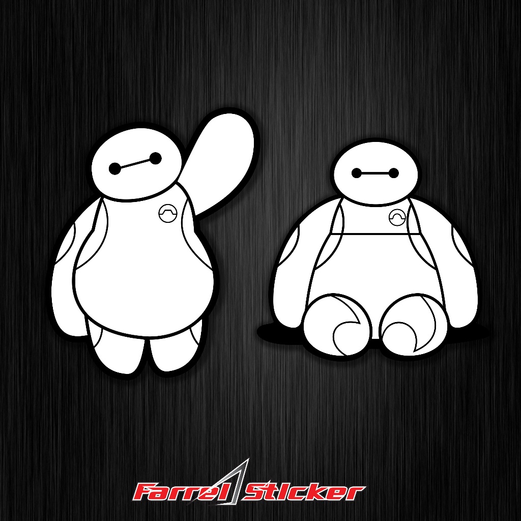 Jual stiker sticker baymax big hero print cut lucu | Shopee Indonesia