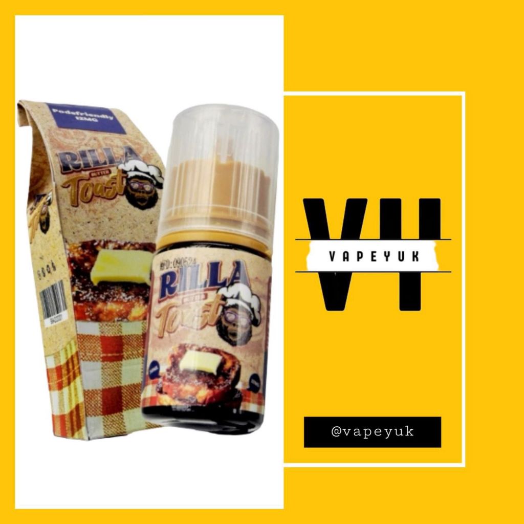Jual Pods Rilla Toast Premium Butter Toast 30ml By Indonesia Juice ...