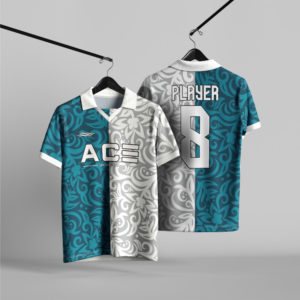 Jual ACE Jersey Bola Futsal Motif Batik Istimewa Kombinasi