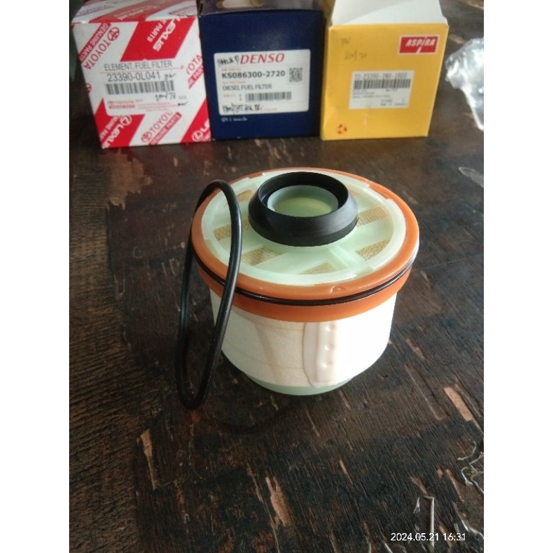 Jual Filter Solar Innova/Fortuner/Hilux Diesel (05-15) Hiace Commuter 2 ...