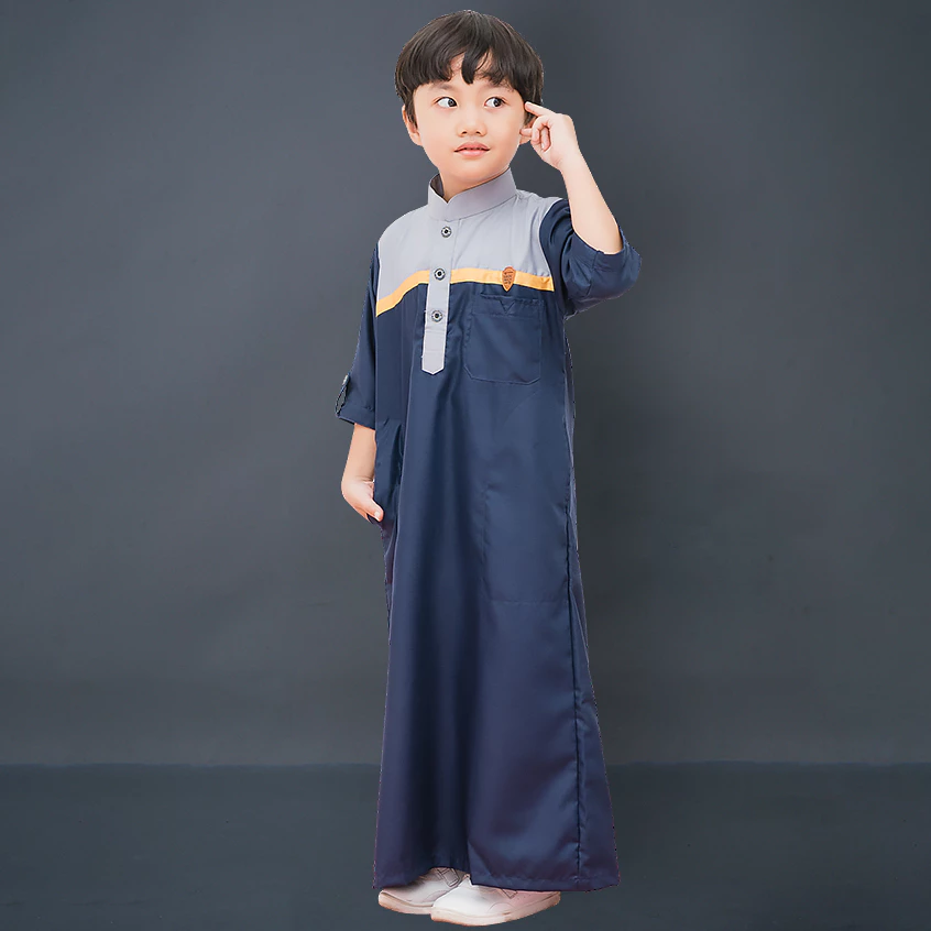 Baju muslim anak laki laki model jubah untuk lebaran harga murah