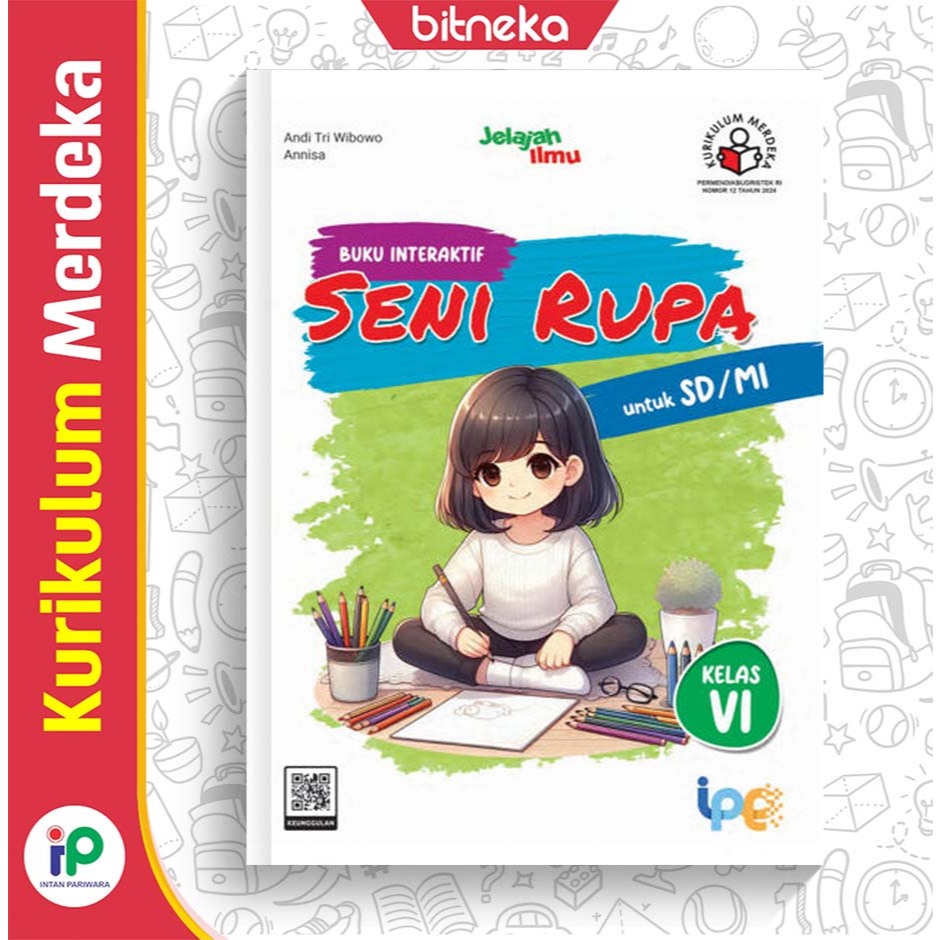 Jual Buku Pendamping Buku Interaktif Seni Rupa Sd Mi Kelas Kurikulum Merdeka Intan Pariwara