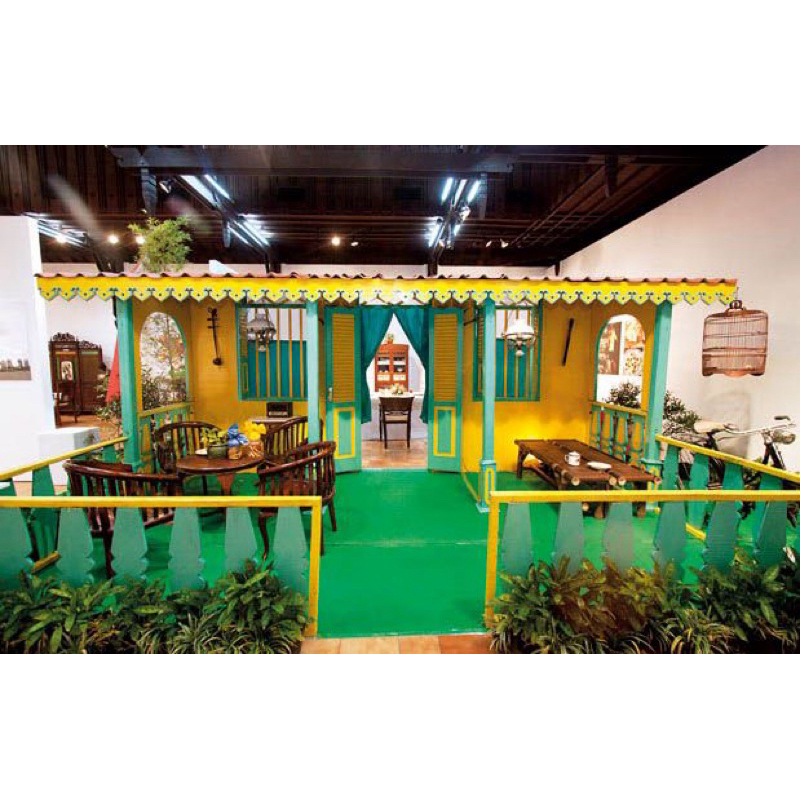 Jual BACKDROP STANDING ADAT BETAWI GEYBOK KARTINI ONDEL ONDEL RUMAH