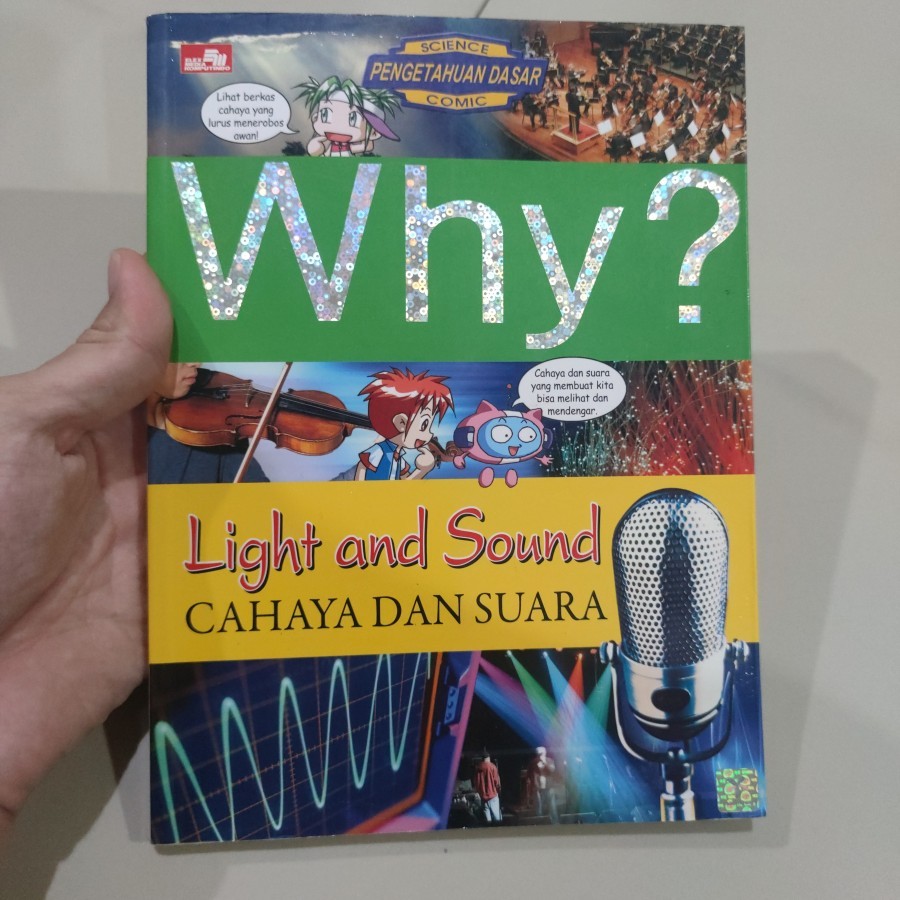 Jual BEKAS ORIGINAL - Buku Komik Why? Light and Sound - Cahaya dan ...