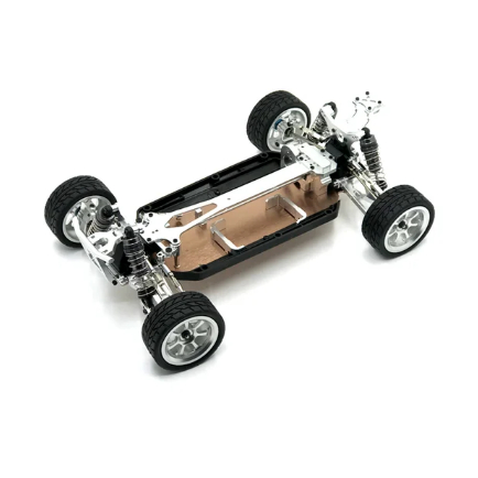 VGEBY RC Auto Chassis – Aluminium-Unterboden Für WLtoys 124019, Upgrade Für Mehr Schutz