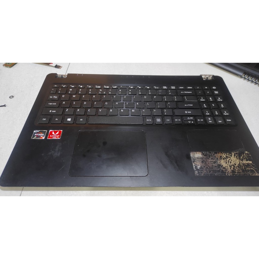 Repose-main Et Clavier Pour Acer Aspire A315-33 - Noir - US International - Pièce Originale Acer
