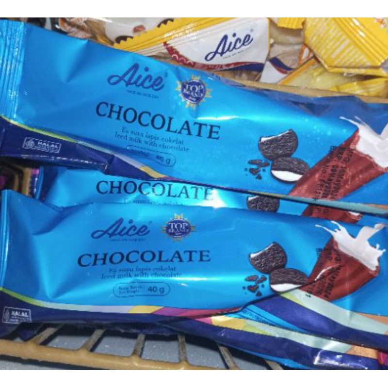 Jual Es krim aice chocolate stik coklat 40g | Shopee Indonesia