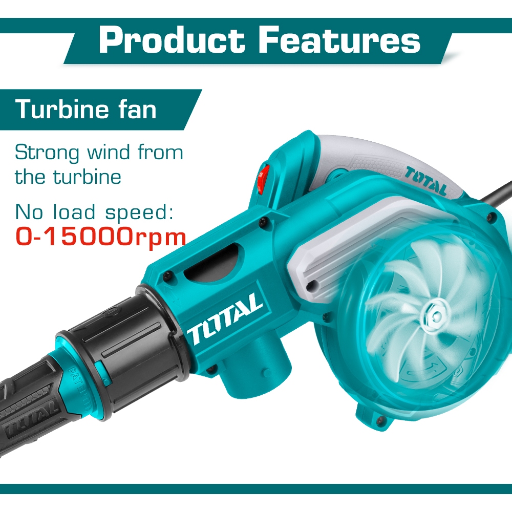 Jual TOTAL Corded Aspirator blower TB2086/TB4036/TB6036 - Mesin blower ...