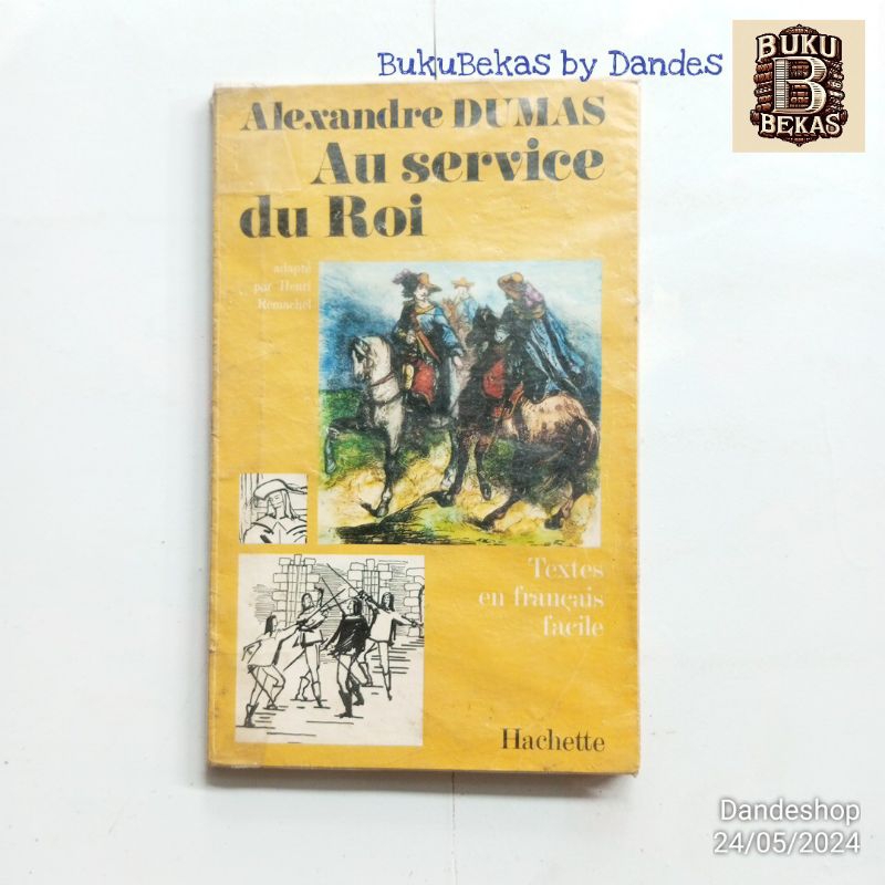 Jual Au Service du Roi by Alexandre Dumas - English Book Original ...
