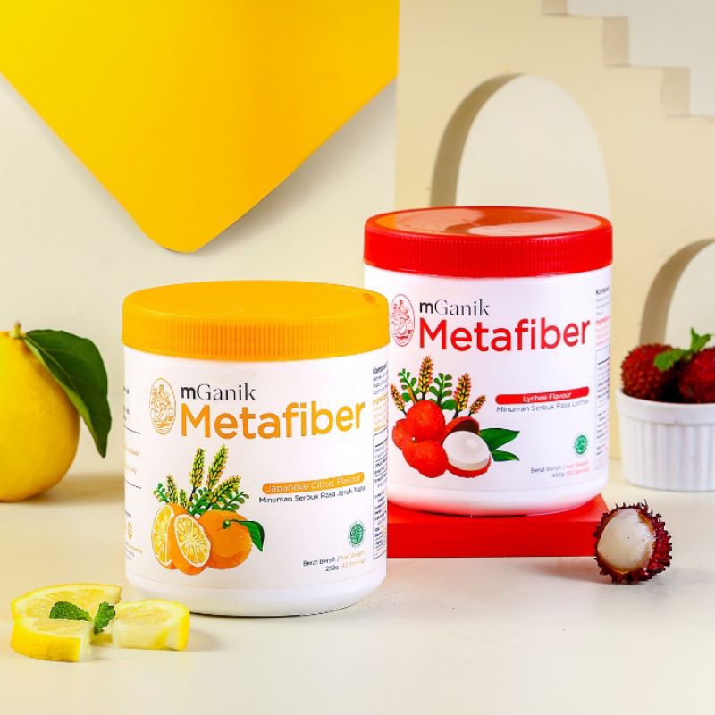 Jual MGANIK METAFIBER 450GR SUPLEMEN SERAT DIABETES | Shopee Indonesia