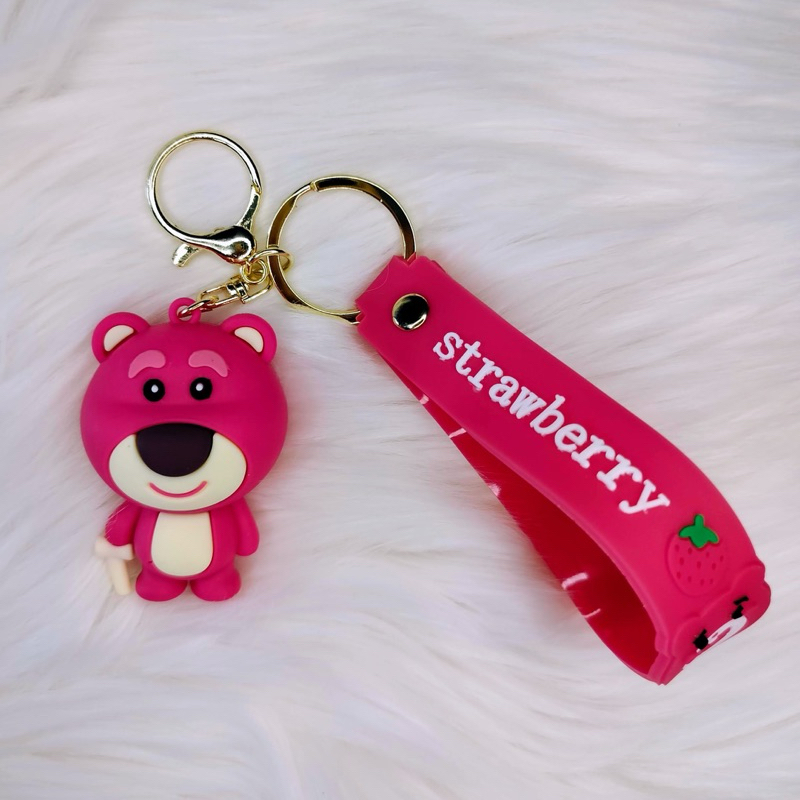 Jual Gantungan kunci lutso gantungan kunci lotso toystory | Shopee ...