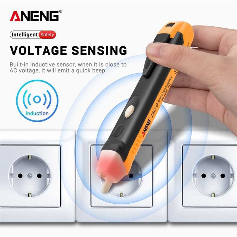 Jual tespen sensor Ac listrik / tespen bunyi deteksi kabel putus / pen ...