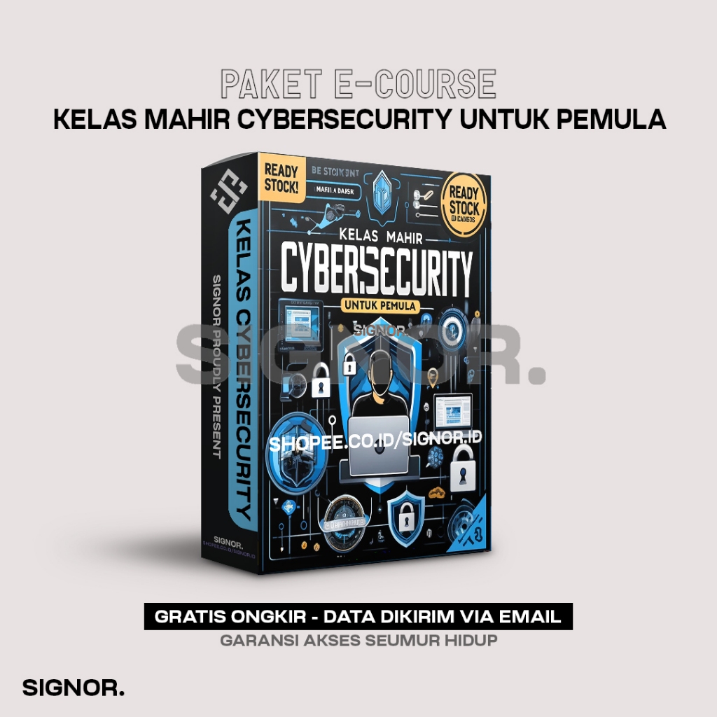 Jual [K8136] Kelas Cyber Security - Belajar Dunia Keamanan Siber Untuk ...