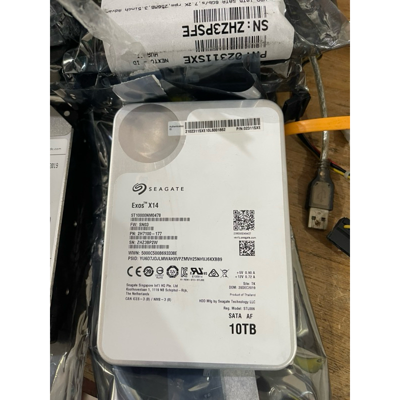 Jual HARDISK HDD 10TB SEAGATE Exos WD Ultastar 3.5 Inch sata | Shopee ...