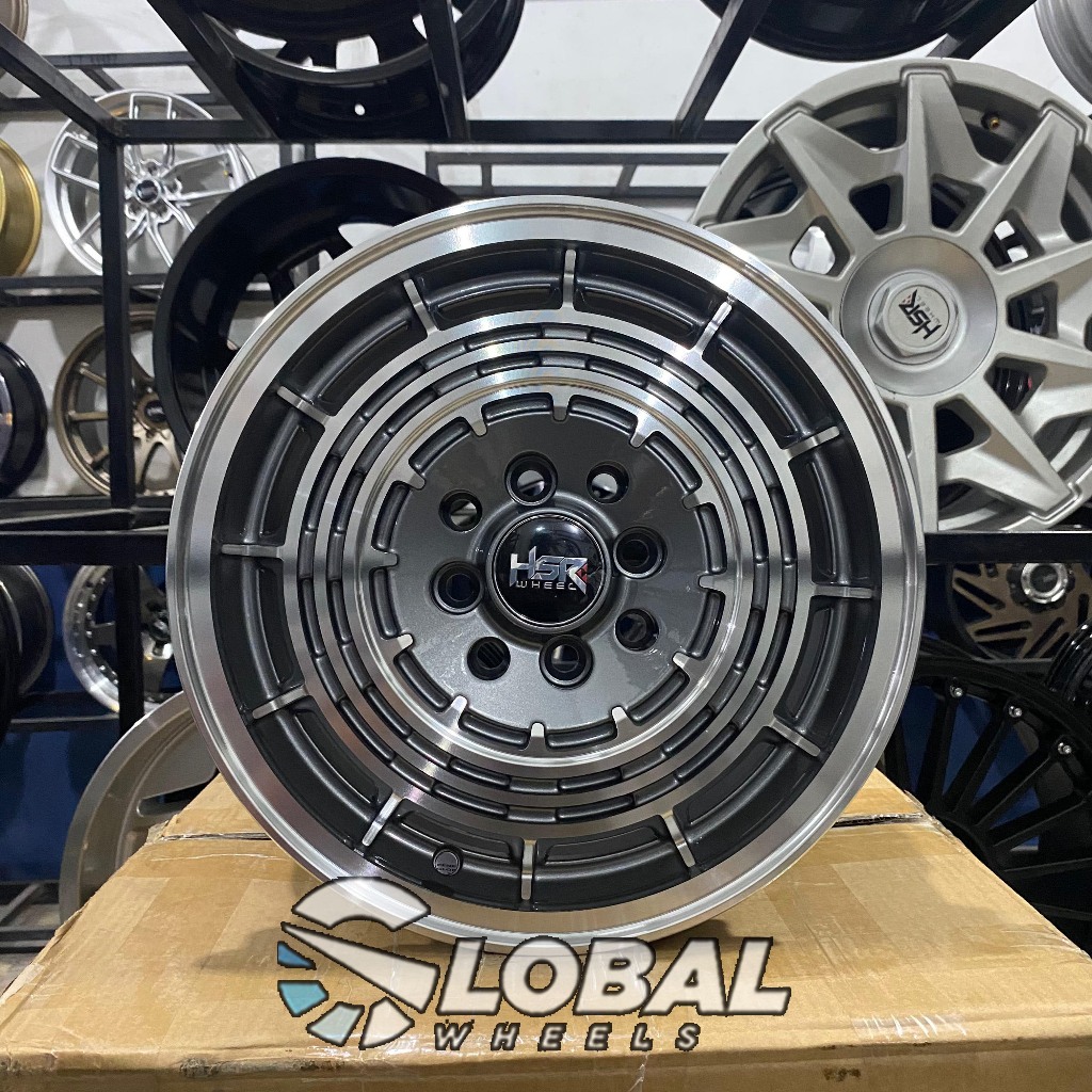 Jual Velg Racing Mobil HSR Rtr R14 Bestfor Confero Brio Jazz Kijang ...