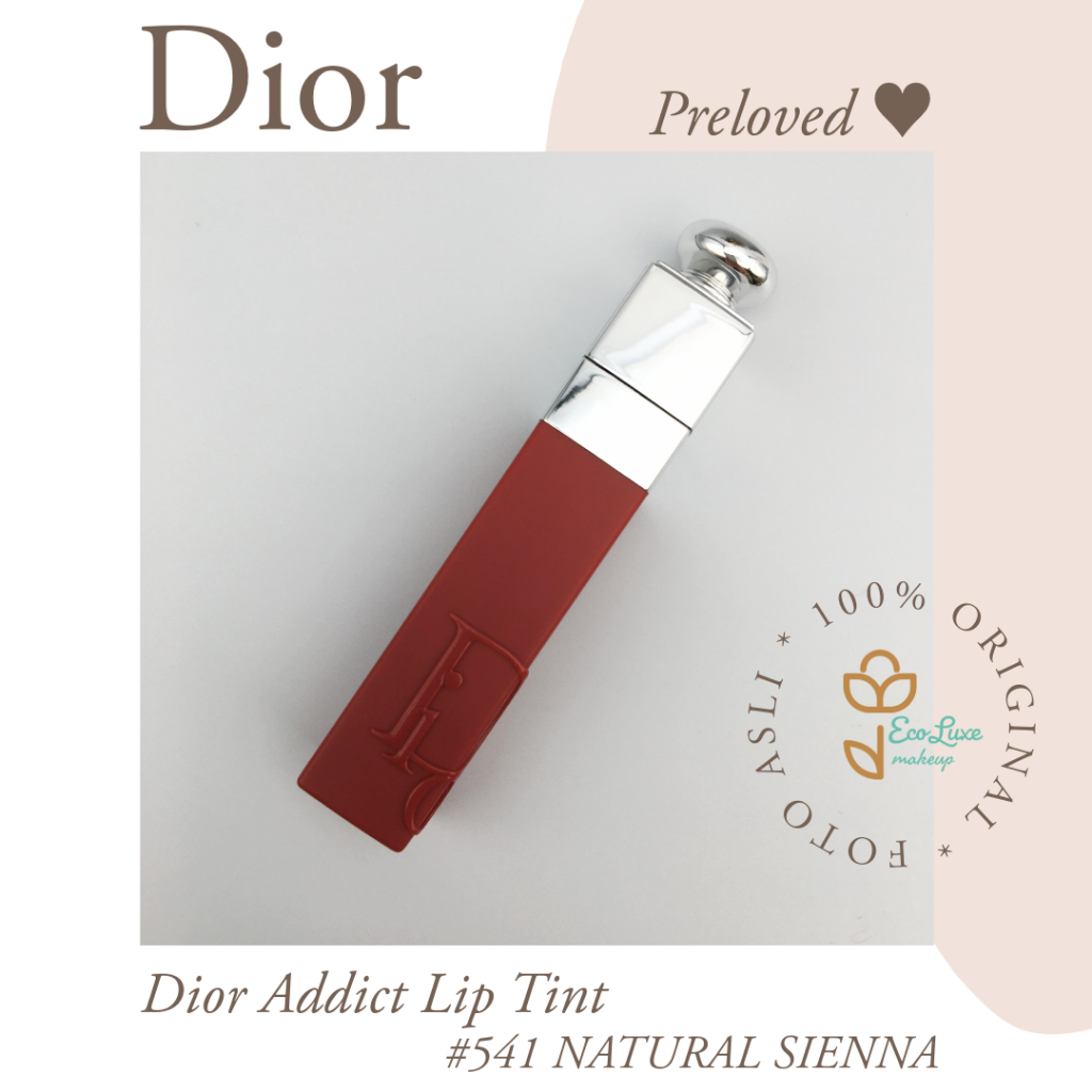 Jual Dior Addict Lip Tint 541 NATURAL SIENNA (NEW formula) (Preloved Dior Lip Tint) Shopee