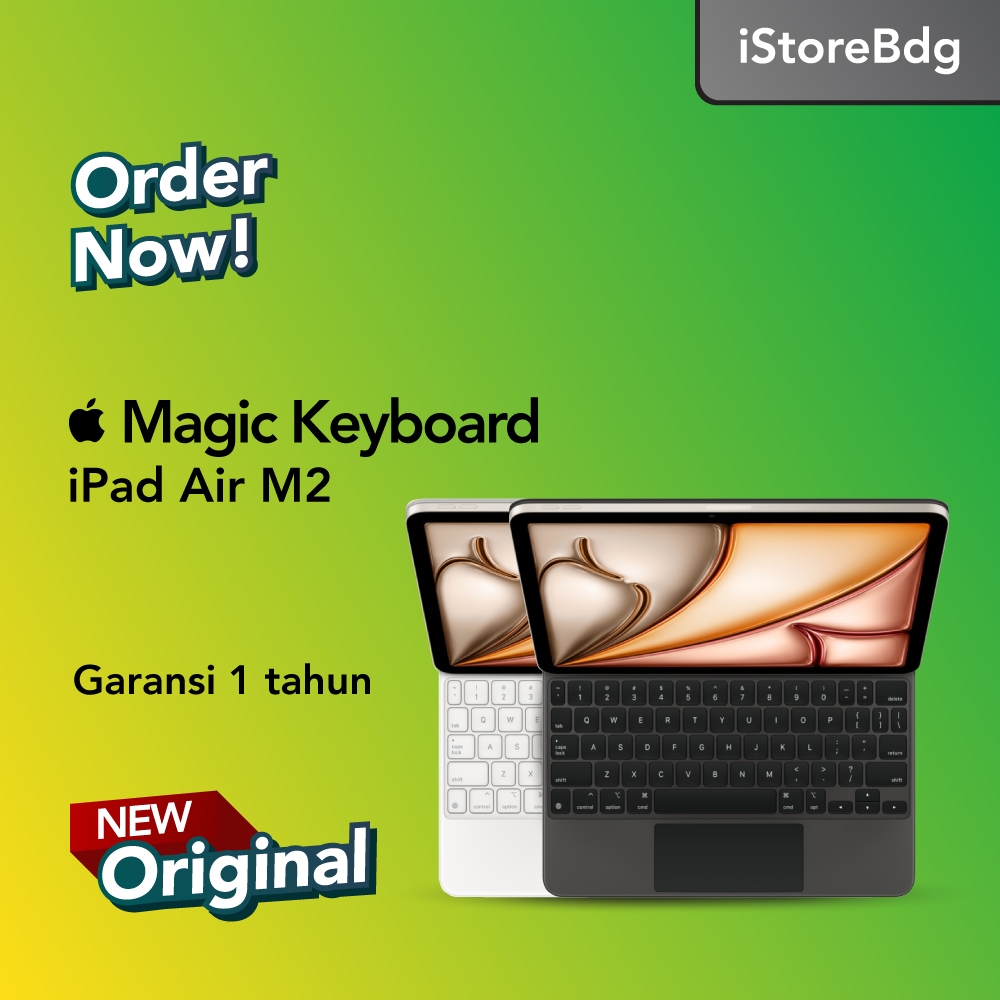 Jual Apple Magic Keyboard for iPad Air M2 2024 11 inch & 13 inch ...