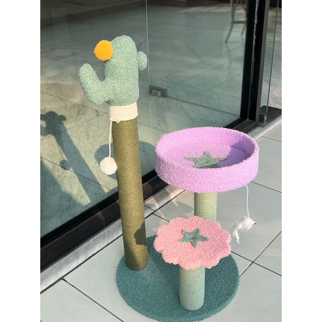 Jual Cat Tower Cat Tree Cat House Rumah Kucing Cat Scratcher Cakaran ...