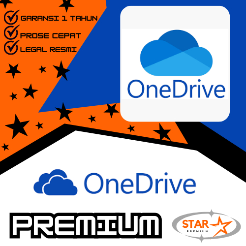 Jual Proses Cepat OneDrive Premium All Device 1 Tahun Full