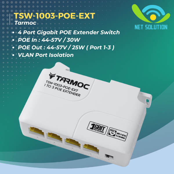 REVODATA Gigabit PoE Splitter 12V 2A Output With IEEE 802.3af/at Standard Compliant 10 100