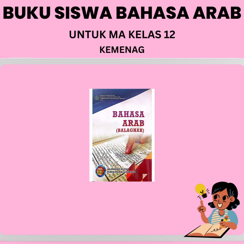 Jual Buku Siswa KEMENAG : BAHASA ARAB PEMINATAN untuk MA Kelas 12 ...