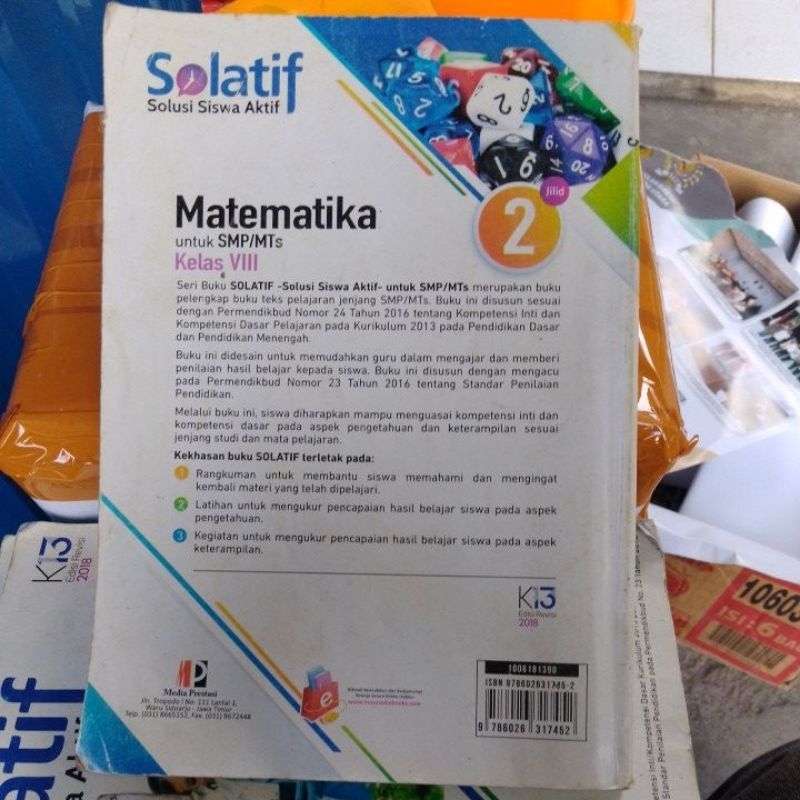 Jual solatif matematika kelas 8 | Shopee Indonesia