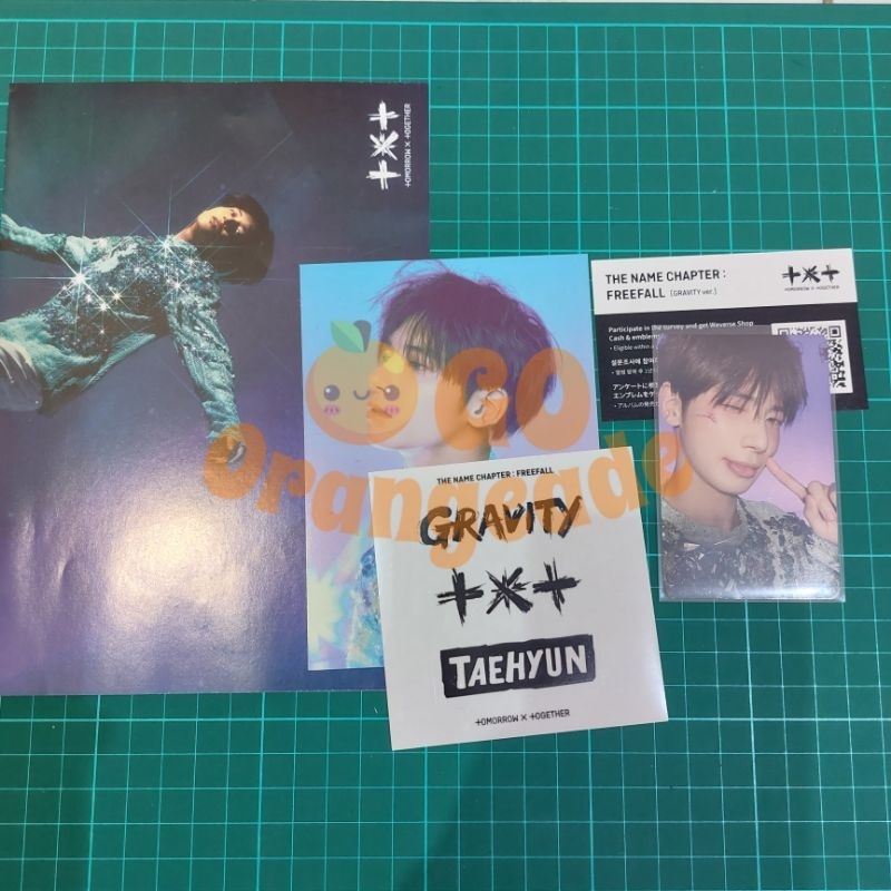 Jual Inclusion Album Gravity - Taehyun Version TXT | Shopee Indonesia