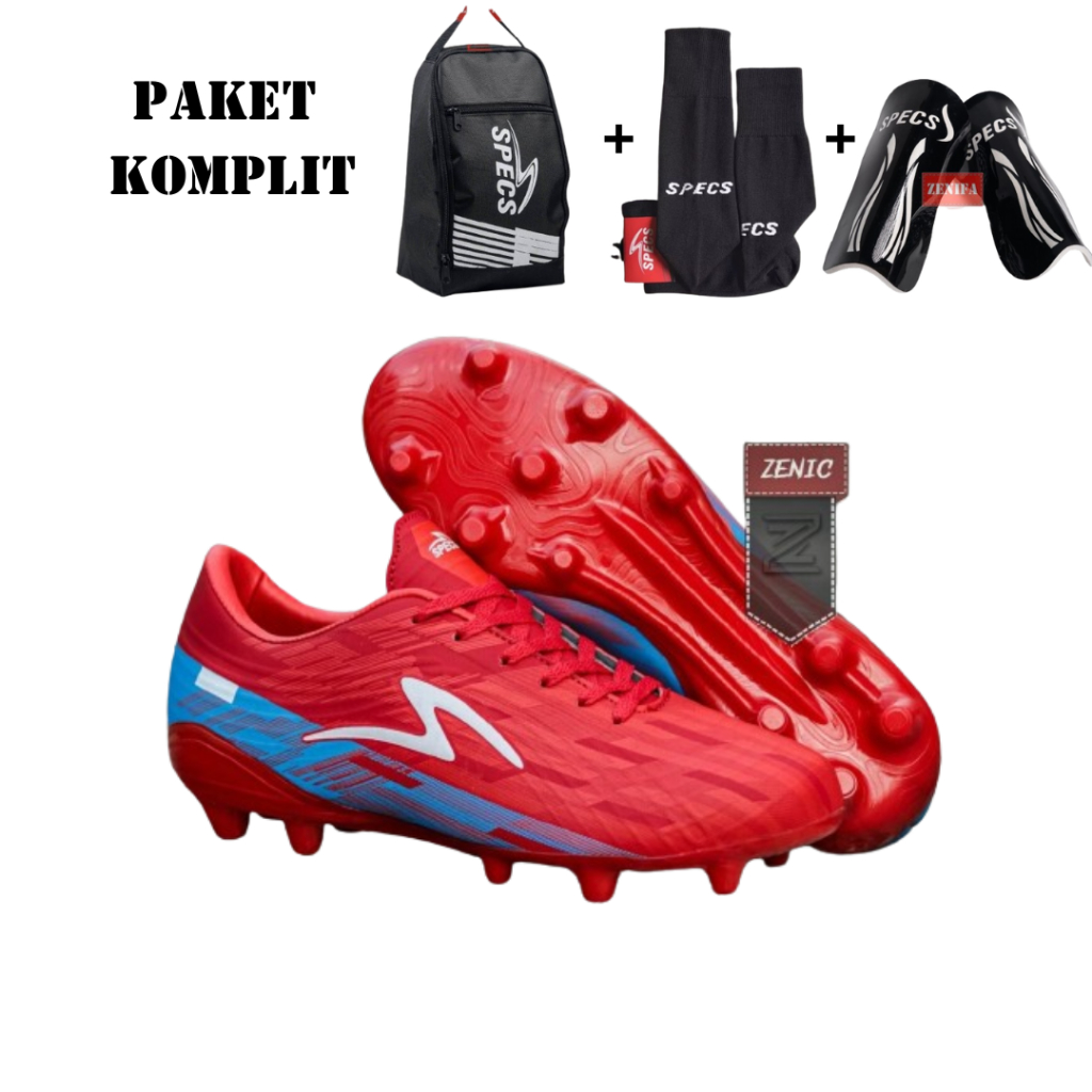 Jual Paket Komplit Sepatu Bola Specs Grade Ori Bisa Cod