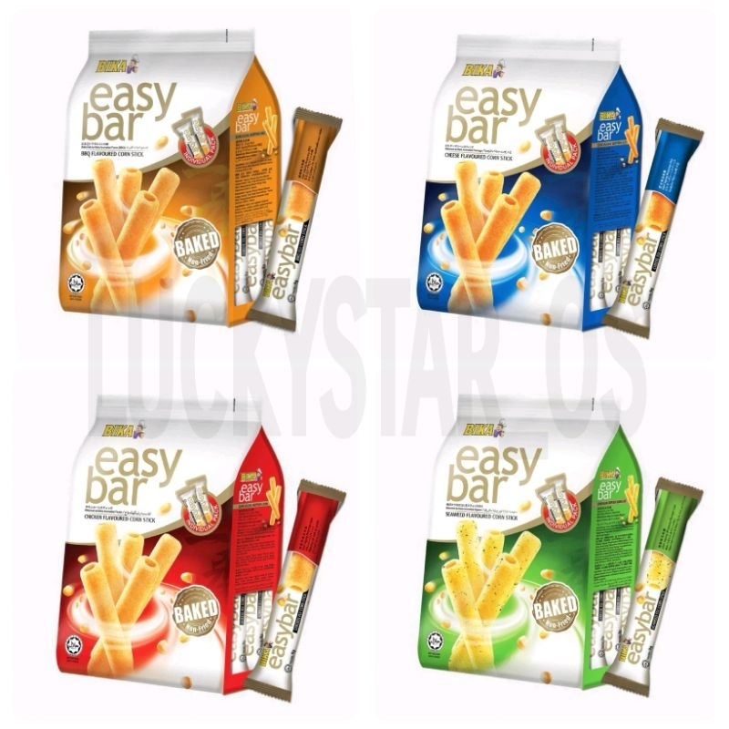 Jual BIKA EASY BAR STIK JAGUNG RASA RUMPUT LAUT AYAM KEJU BBQ 108gr ...