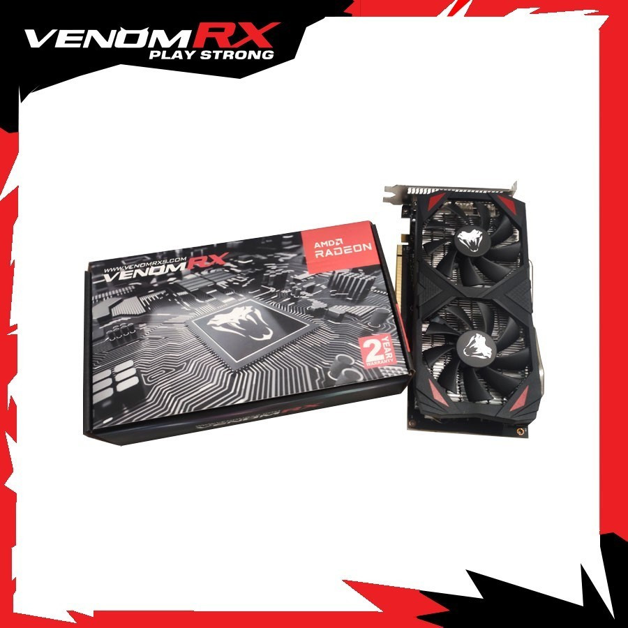 Jual VenomRX VGA Card Radeon RX 580 8GB GDDR5 256 Bit - VGA RX580 8GB ...
