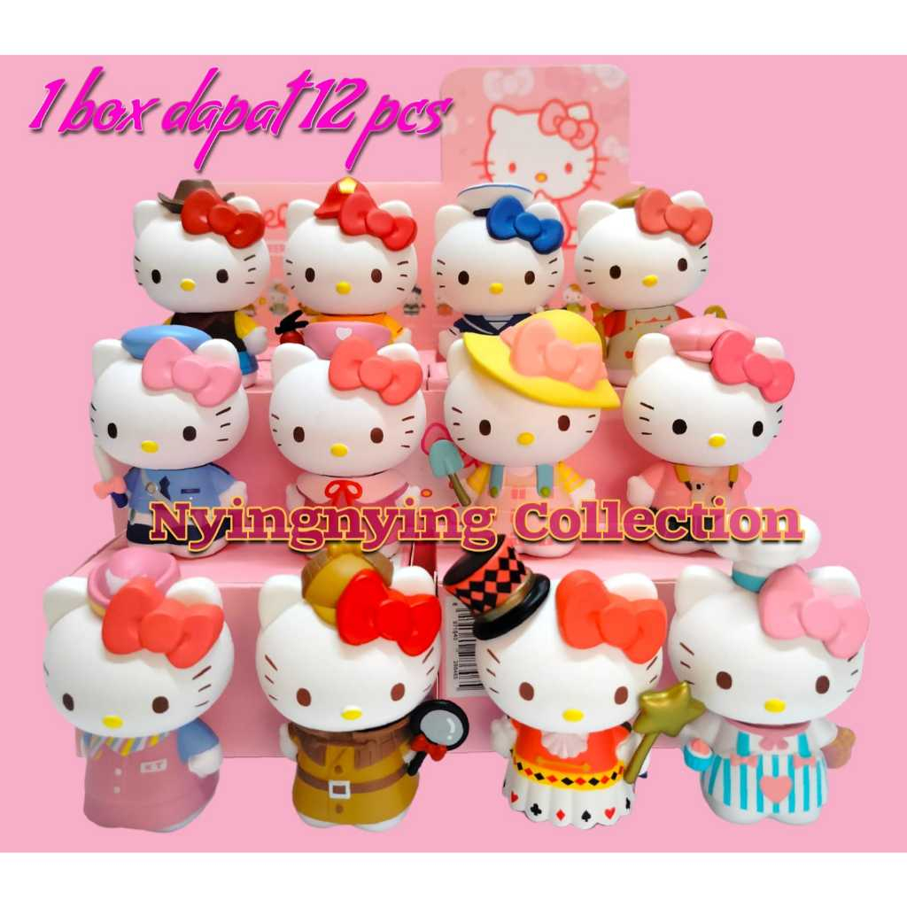 Jual ACTION FIGUR POP MART HELLO KITTY 1BOX 12 PCS | Shopee Indonesia