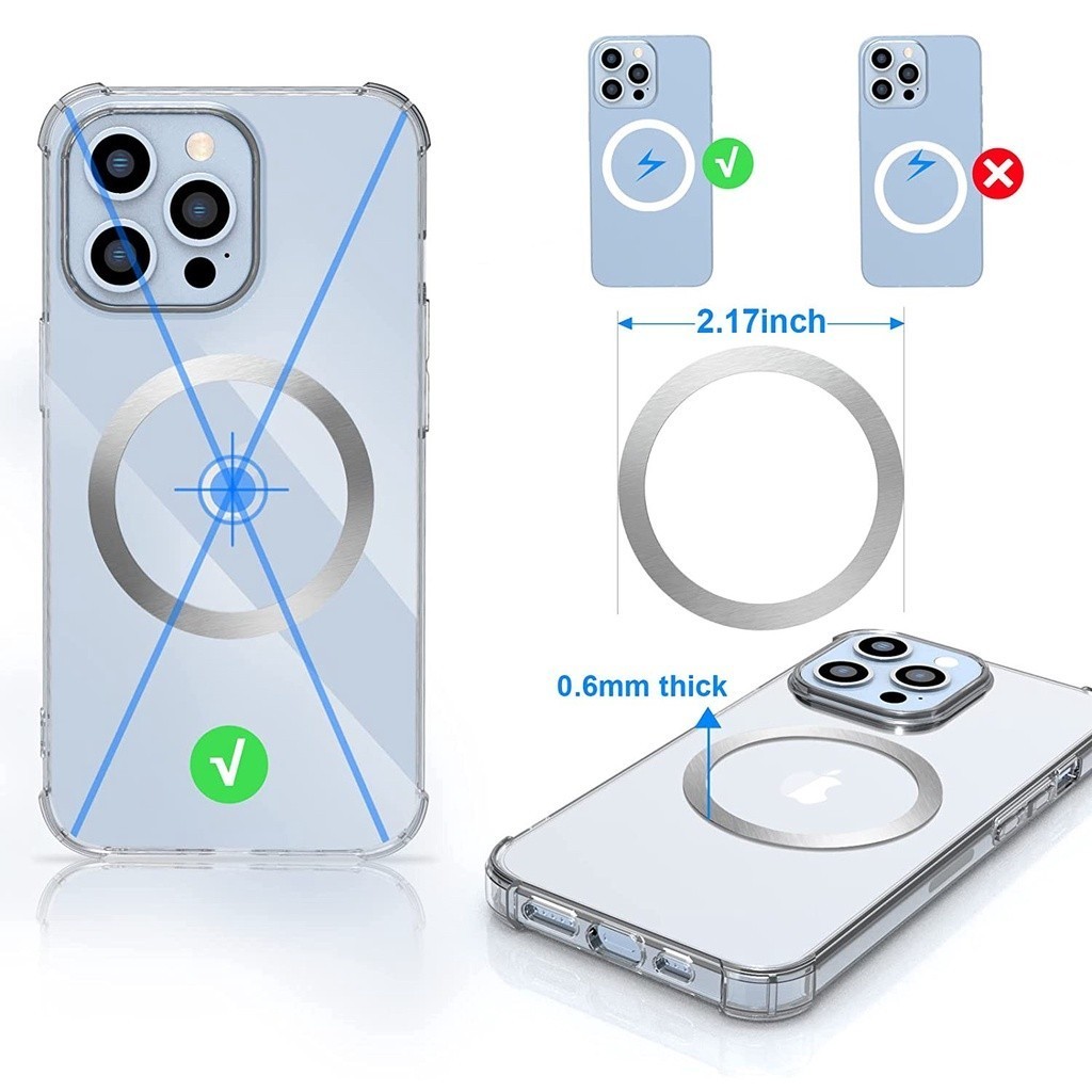 Jual Magnetic Ring Universal Stiker untuk Popsocket Magnetic Magsafe ...