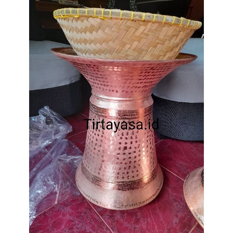 Jual seeng tembaga & kukusan bambu seeng tembaga super jadul kuno ...
