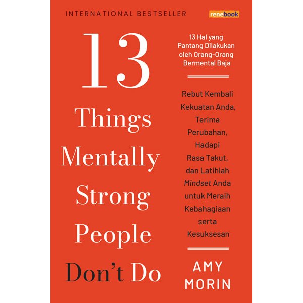 Jual BUKU 13 Things Mentally Strong People Don’t Do By Amy Morin ...