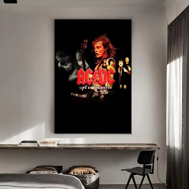 Jual Posters Mdf AC/DC & Wall Art Prints | Pajangan Dinding College ...