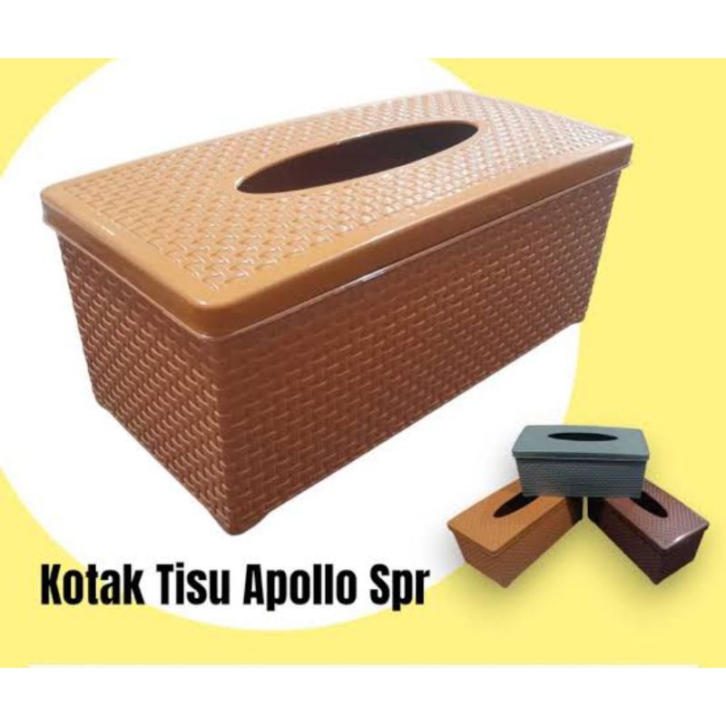 Jual 12 PCS PROMO TEMPAT TISU ROTAN TEMPAT TISU APPOLO SUPER, TEMPAT ...