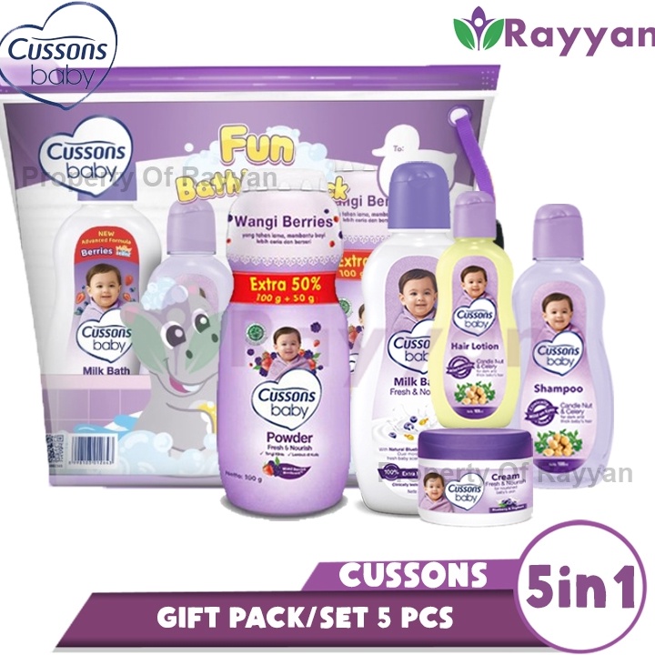 Jual Dapatkan Disini CPCussons Baby Set Pack 9in1 Fun BathingComplete